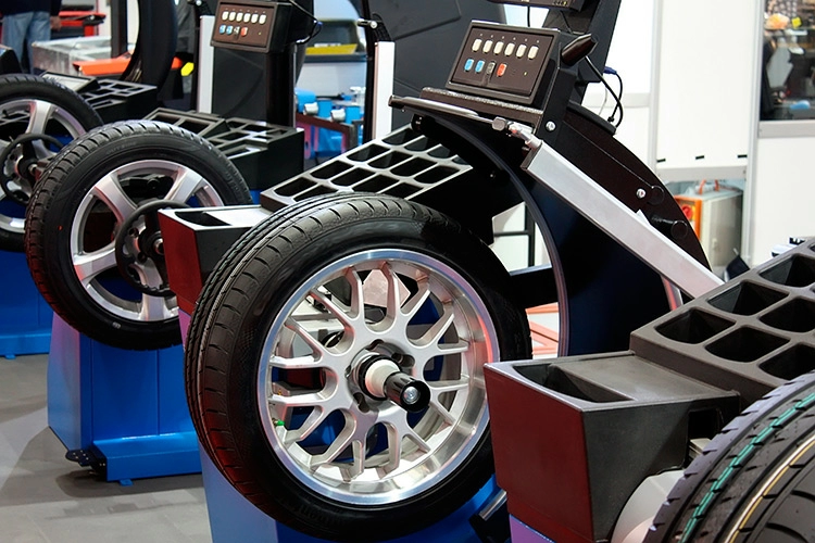 Wheel balancing service in Dubai