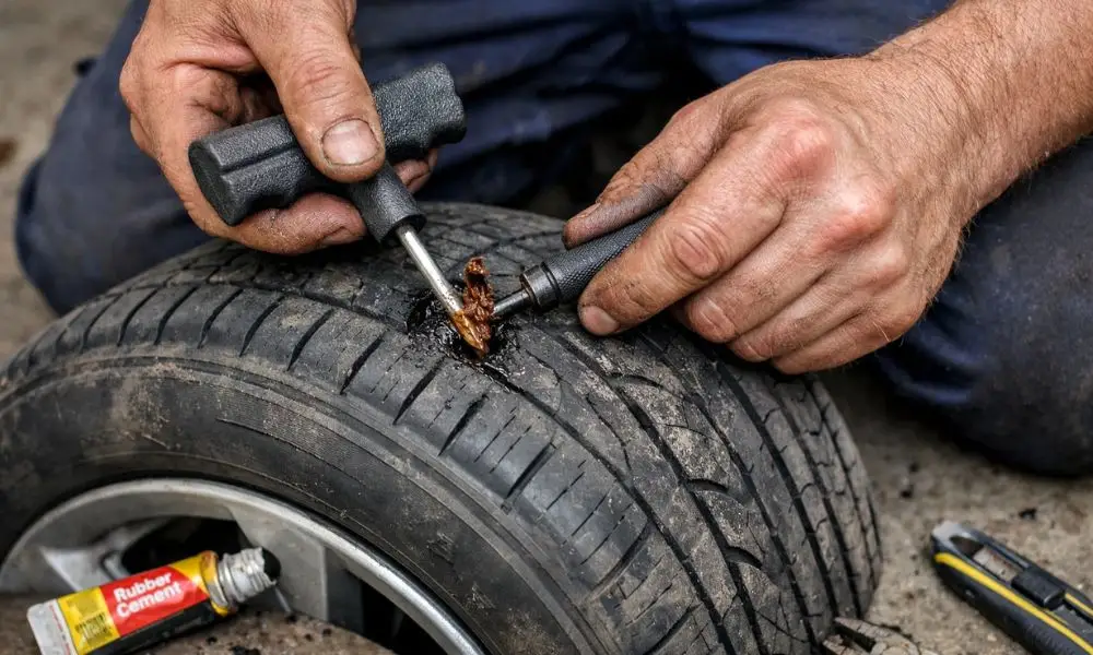 Types of Tyre Punctures and Their Repair Methods