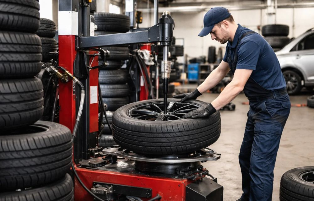 How Tyre Fitting Service Ensures Road Safety